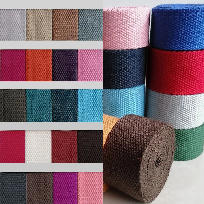 5Meters 32mm Canvas  Cotton Webbing