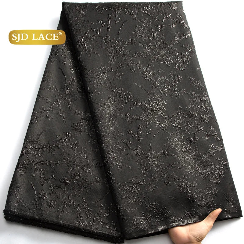 African Lace Fabric  High Quality French Brocade