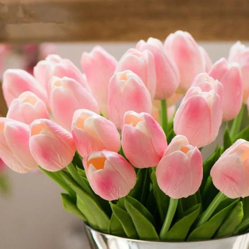 10/5/1pcs Tulip Artificial Flower Bouquet