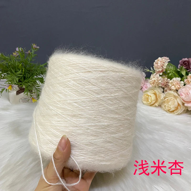 500G/PC Mohair Yarn High Quality Super Soft