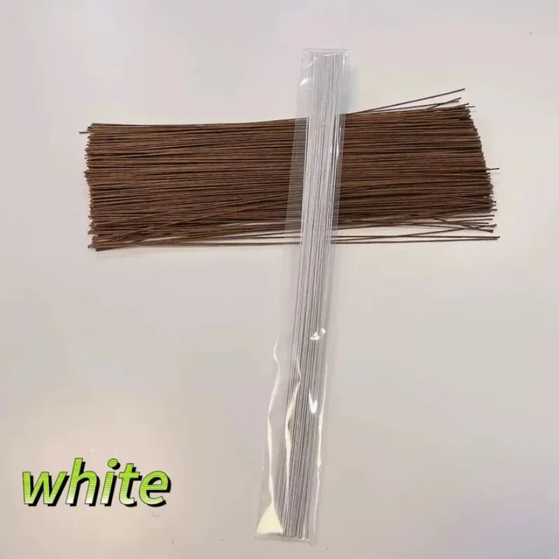 Floral Stem Wire  Dark Green