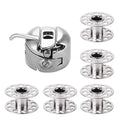 Bobbin Case With 5PCS  Metal Bobbins