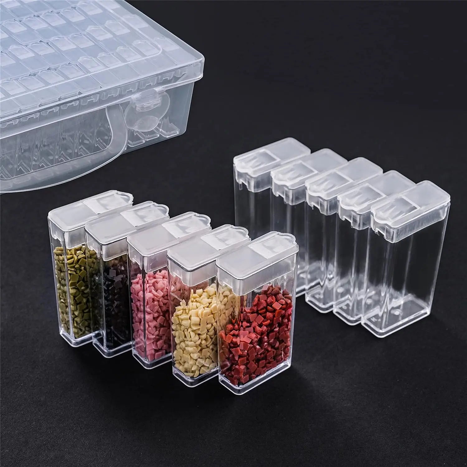 64-Grid Diamond Painting Storage Box