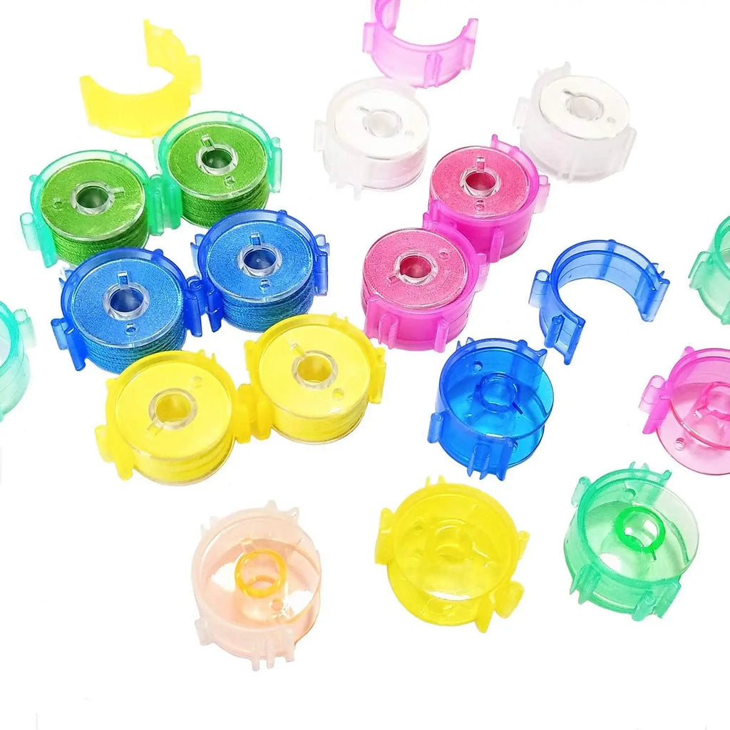 10-50pcs Sewing Bobbin Clips Plastic