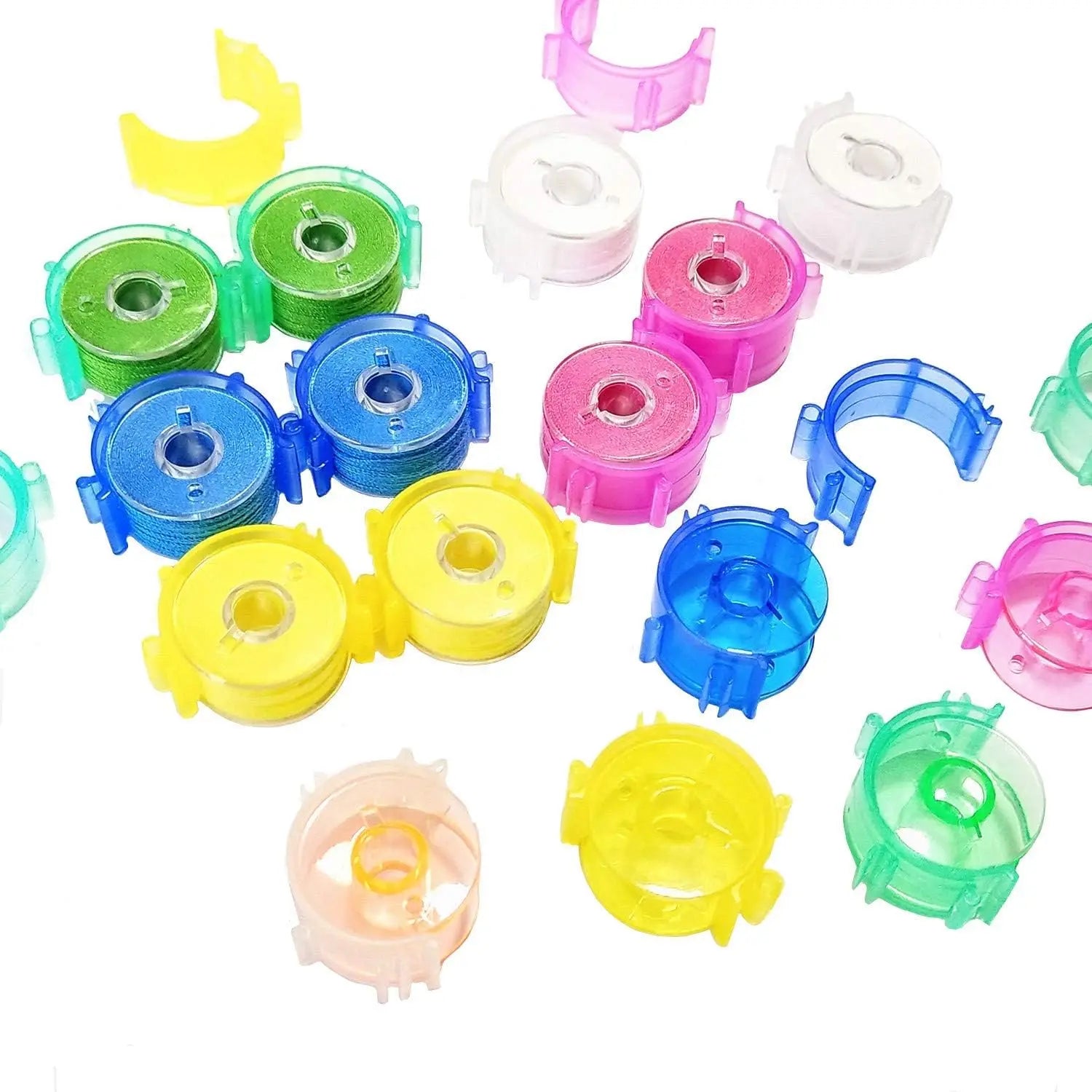 10-50pcs Sewing Bobbin Clips Plastic