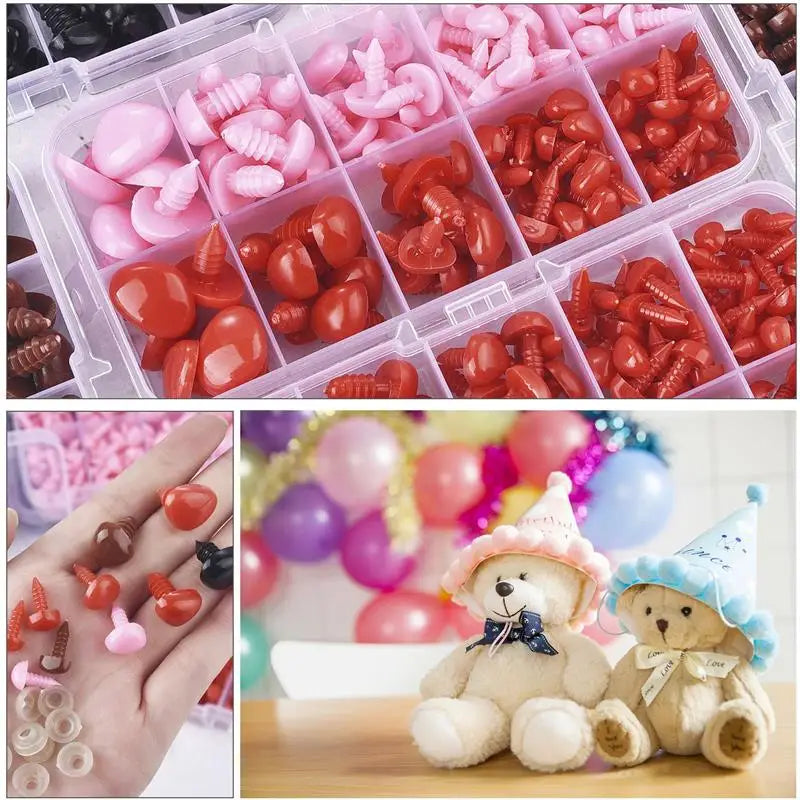 1 Box DIY Craft Eyes Noses Sets