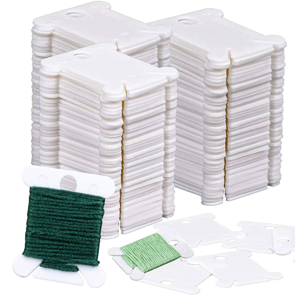 Plastic Embroidery Floss Bobbins