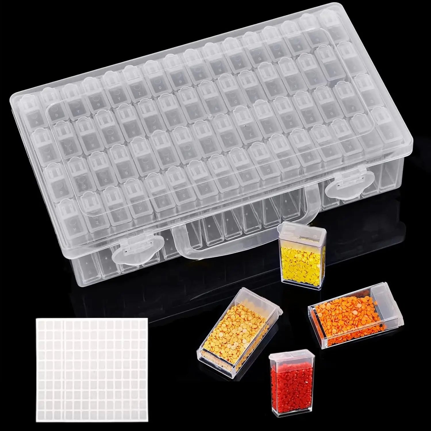 64-Grid Diamond Painting Storage Box