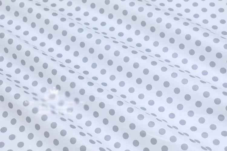 Dot print 100% cotton sold by  meter,