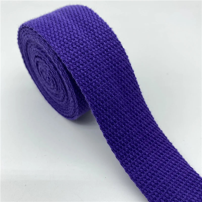 2yards 25mm 30mm 38mm Cotton  Canvas  Webbing