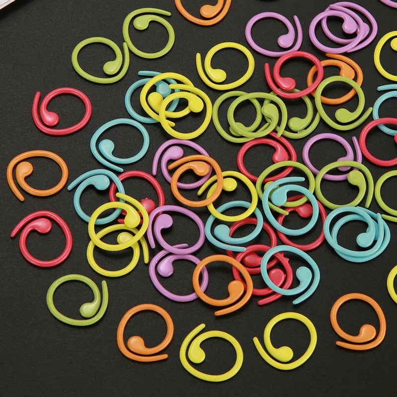 Metal Stitch Markers  for Knitting and Crocheting