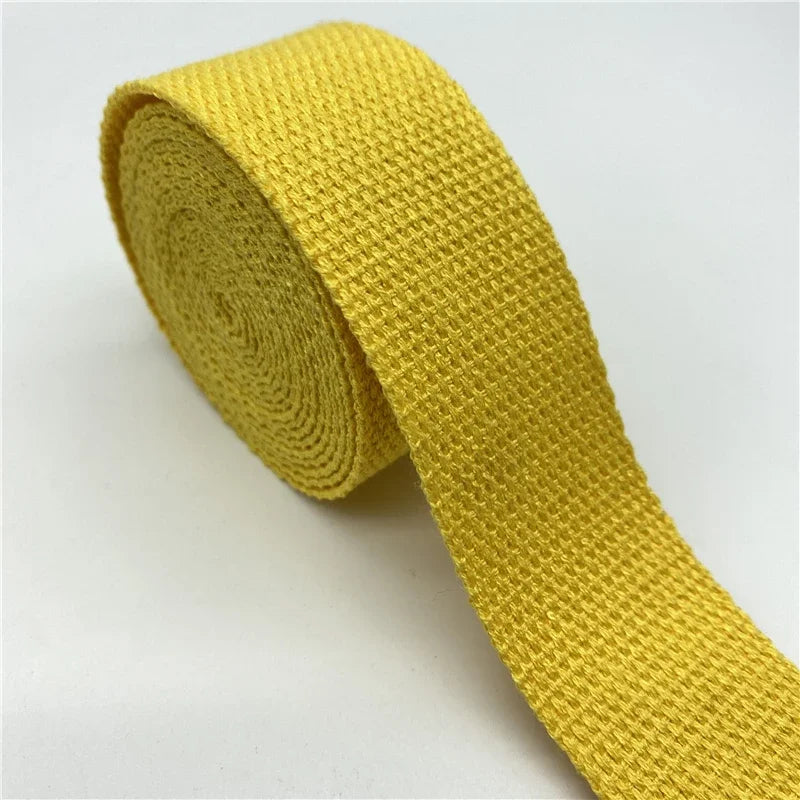 2yards 25mm 30mm 38mm Cotton  Canvas  Webbing