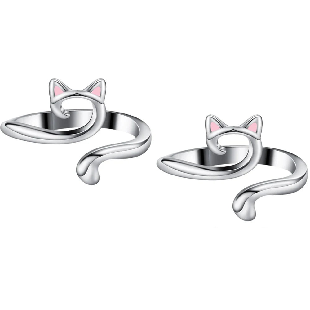 2pcs Adjustable Knitting Crochet finger guide