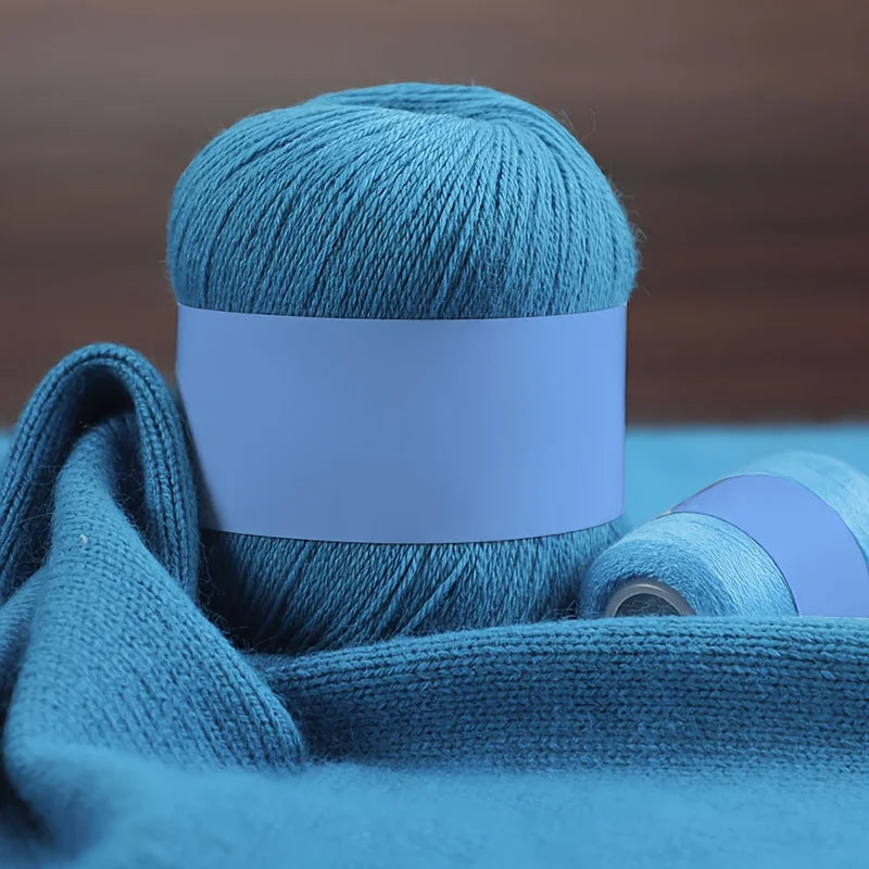 100% Cashmere Soft Yarn 10.58oz+4.23oz