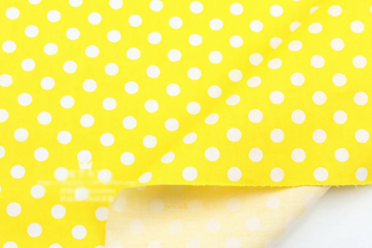 Dot print 100% cotton sold by  meter,