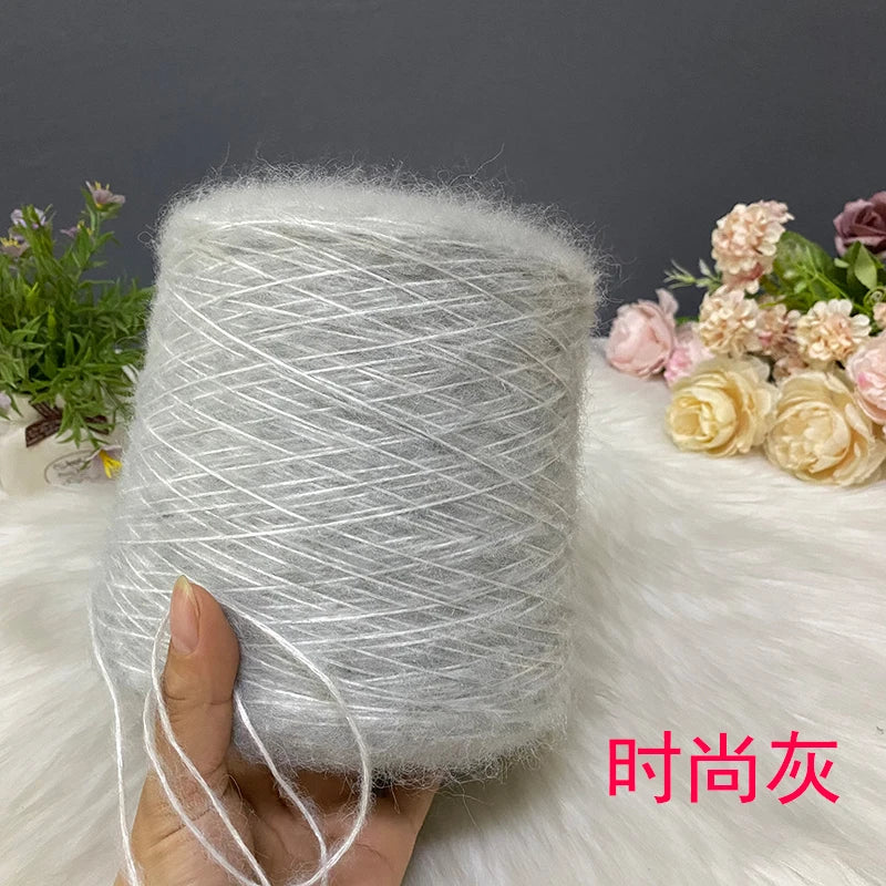 500G/PC Mohair Yarn High Quality Super Soft
