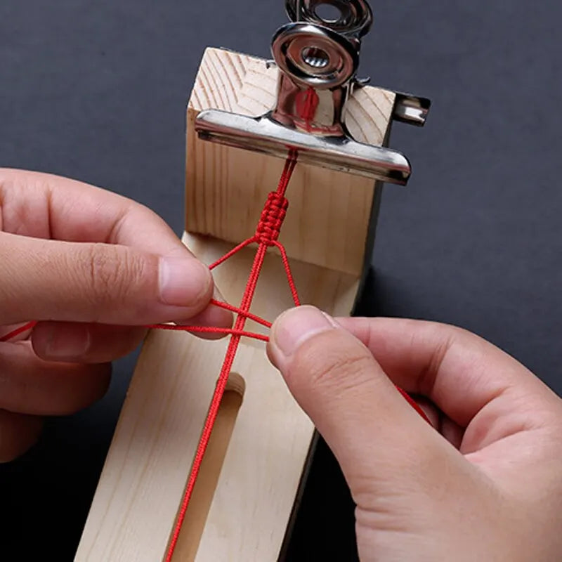 DIY Bracelet Wood Braiding Frame
