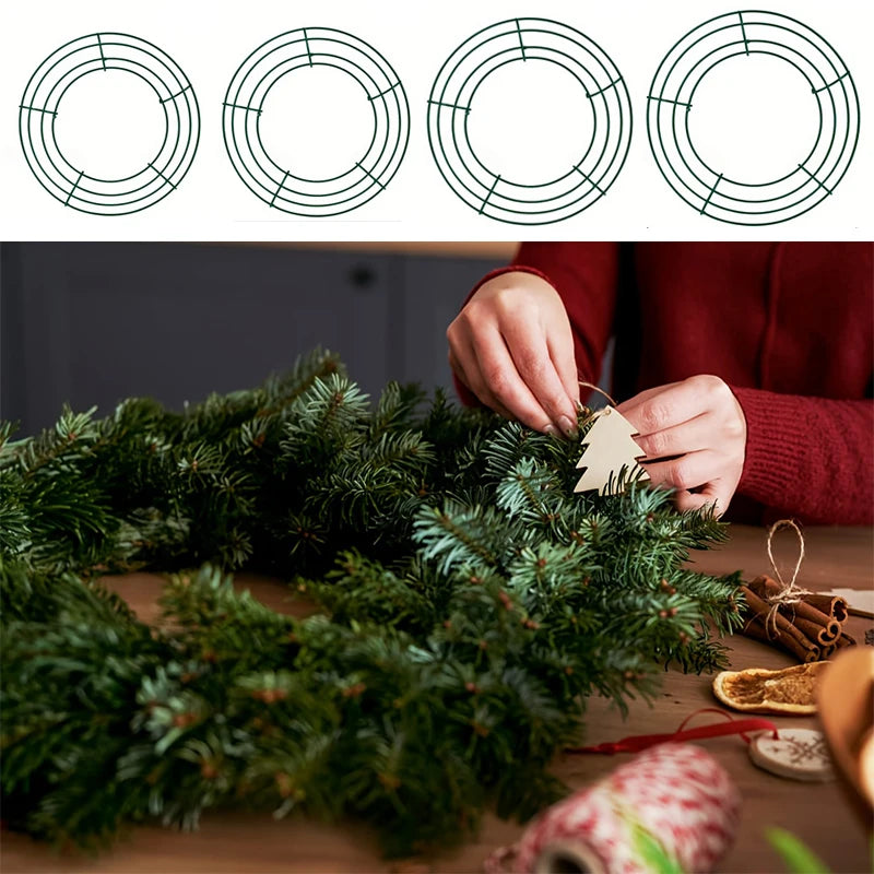 Metal Hoop Floral Wreath Frame Wire