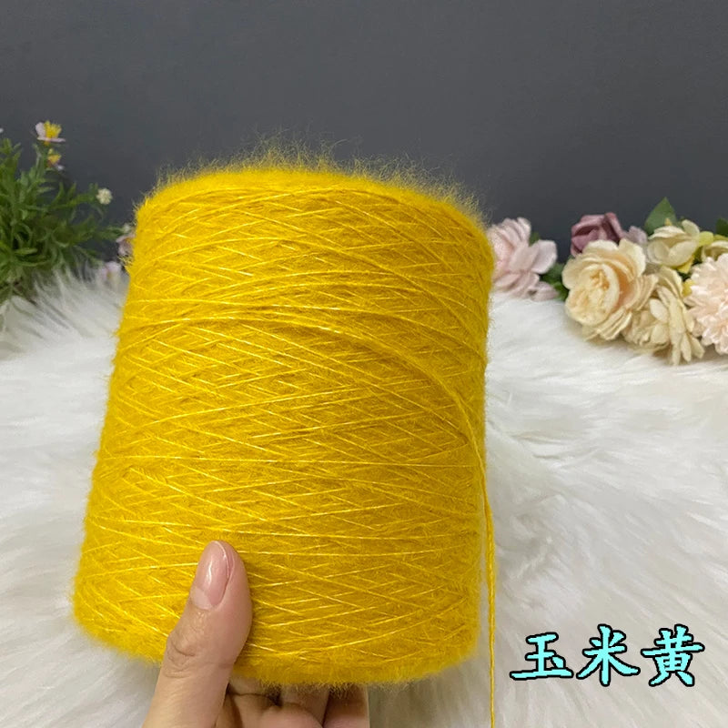 500G/PC Mohair Yarn High Quality Super Soft