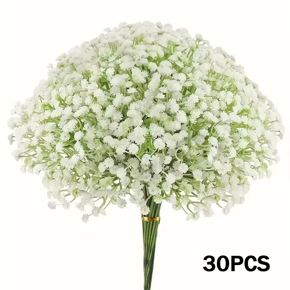 50pcs Artificial Baby's Breath Flowers