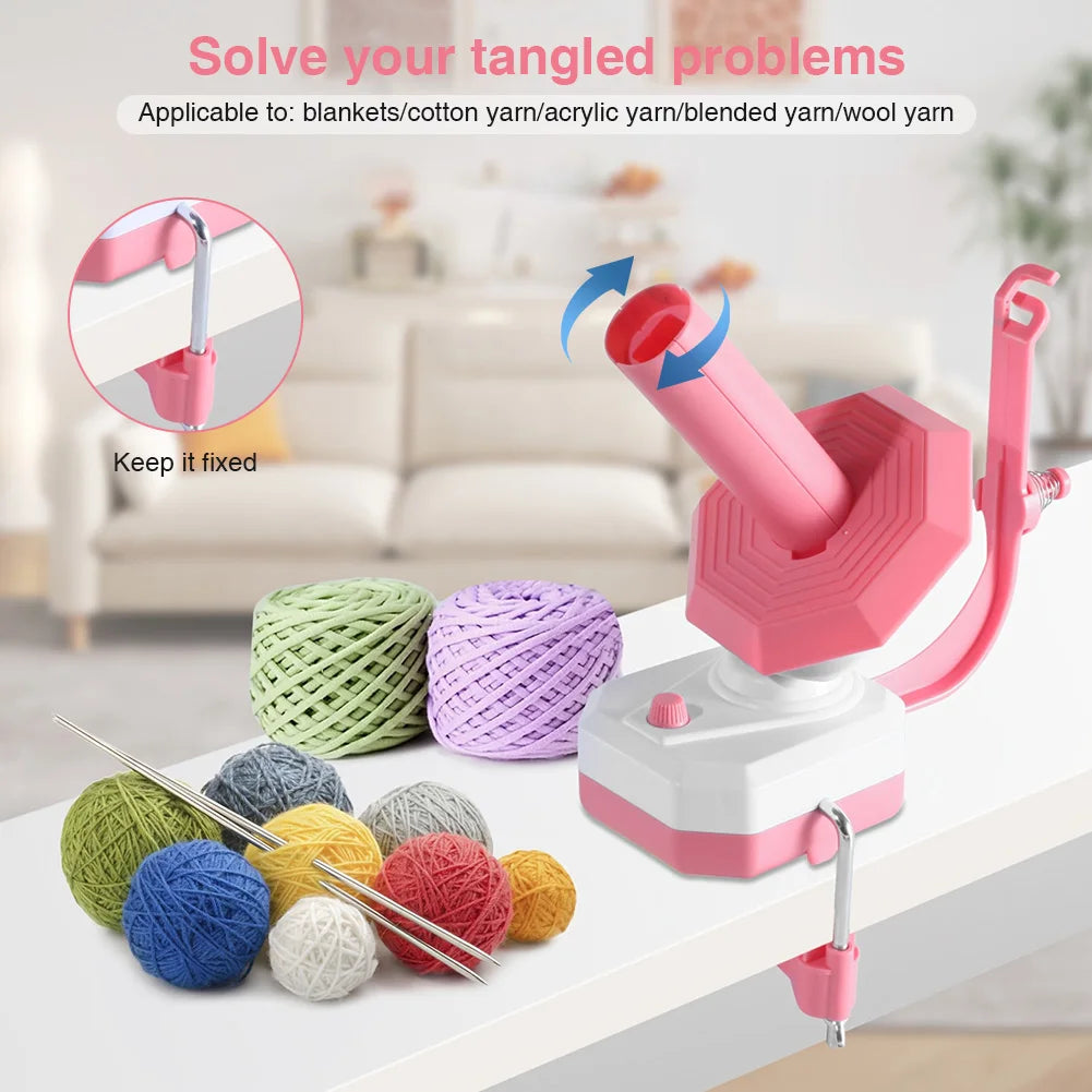 Electric Yarn Ball Winder USB Plug In