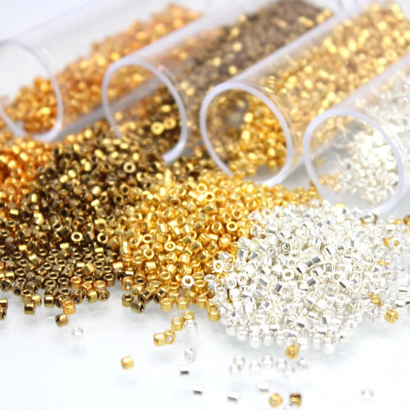 2.0MM MKY Beads 10Grams/Tube  Metallic Colors Glass