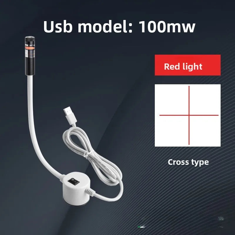 USB Laser Positioning Light Infrared Lamp Magnetic