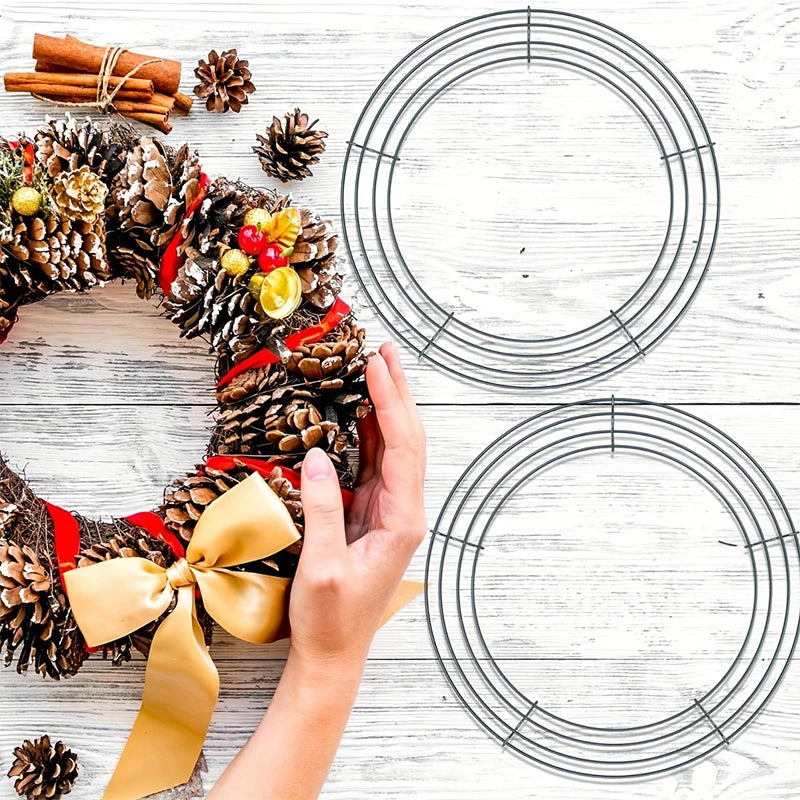 Metal Hoop Floral Wreath Frame Wire