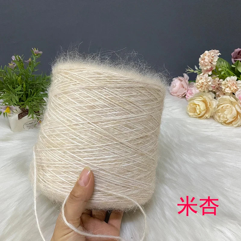 500G/PC Mohair Yarn High Quality Super Soft