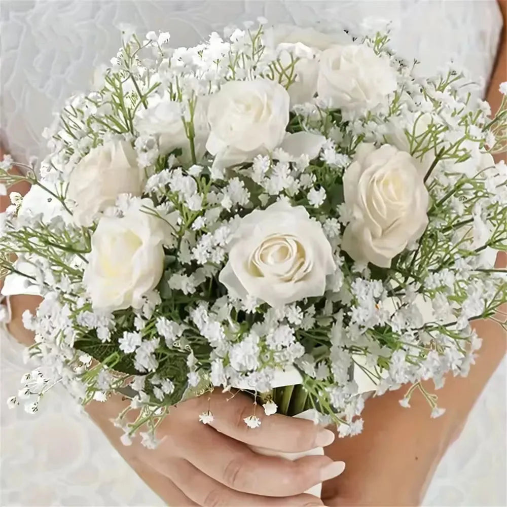 50pcs Artificial Baby's Breath Flowers