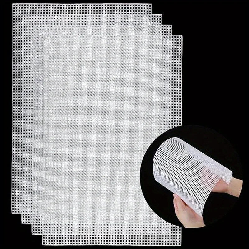 4Pcs Sewing Plastic Canvas Sheets  30*20cm