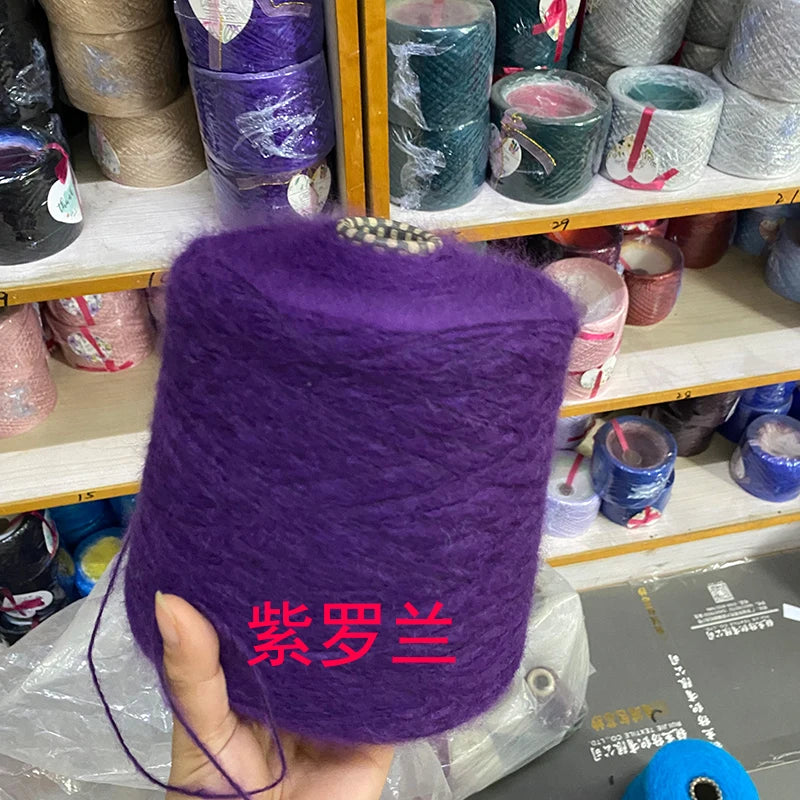 500G/PC Mohair Yarn High Quality Super Soft