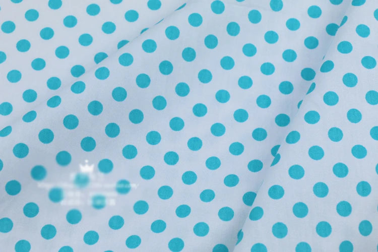 Dot print 100% cotton sold by  meter,