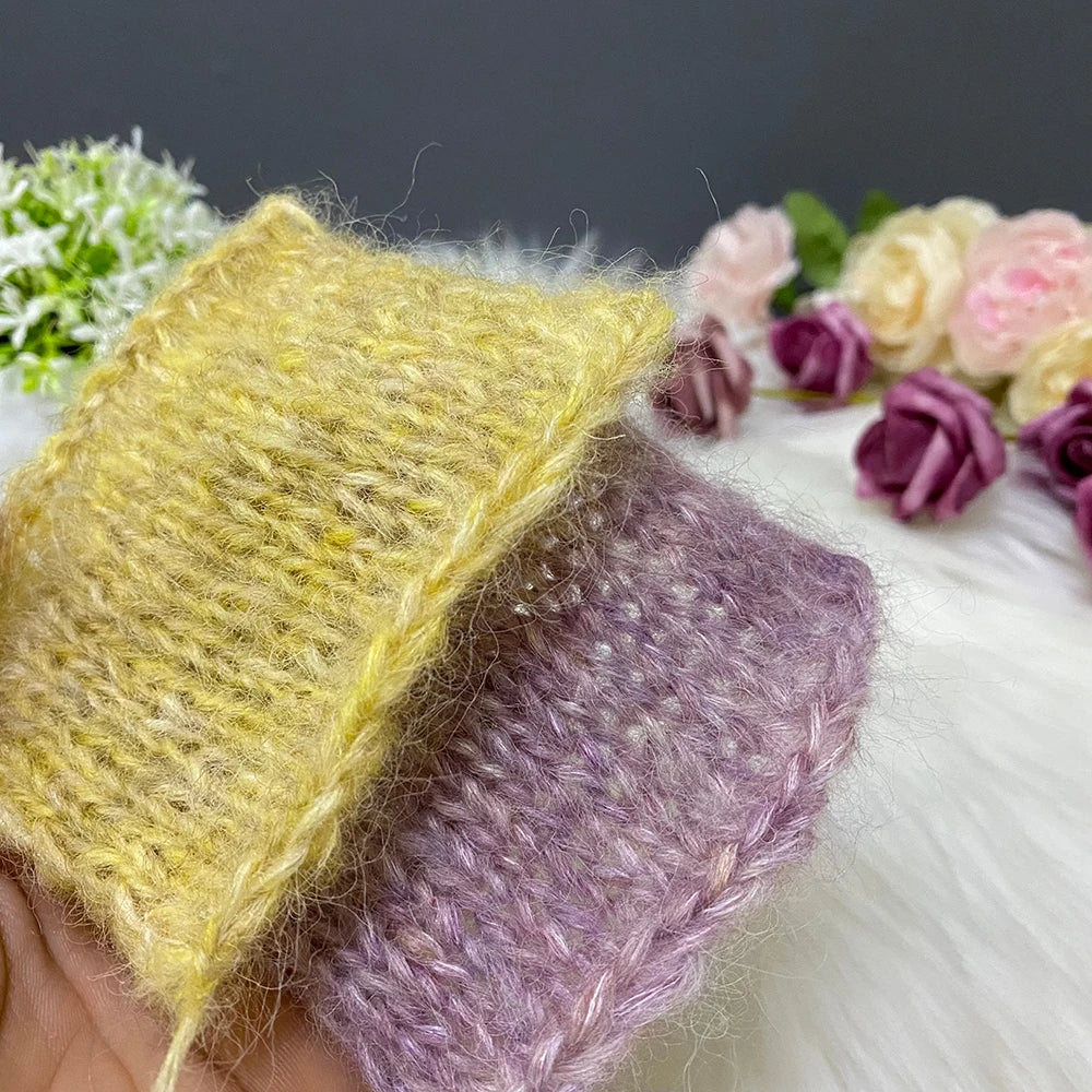 500G/PC Mohair Yarn High Quality Super Soft