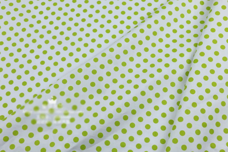 Dot print 100% cotton sold by  meter,