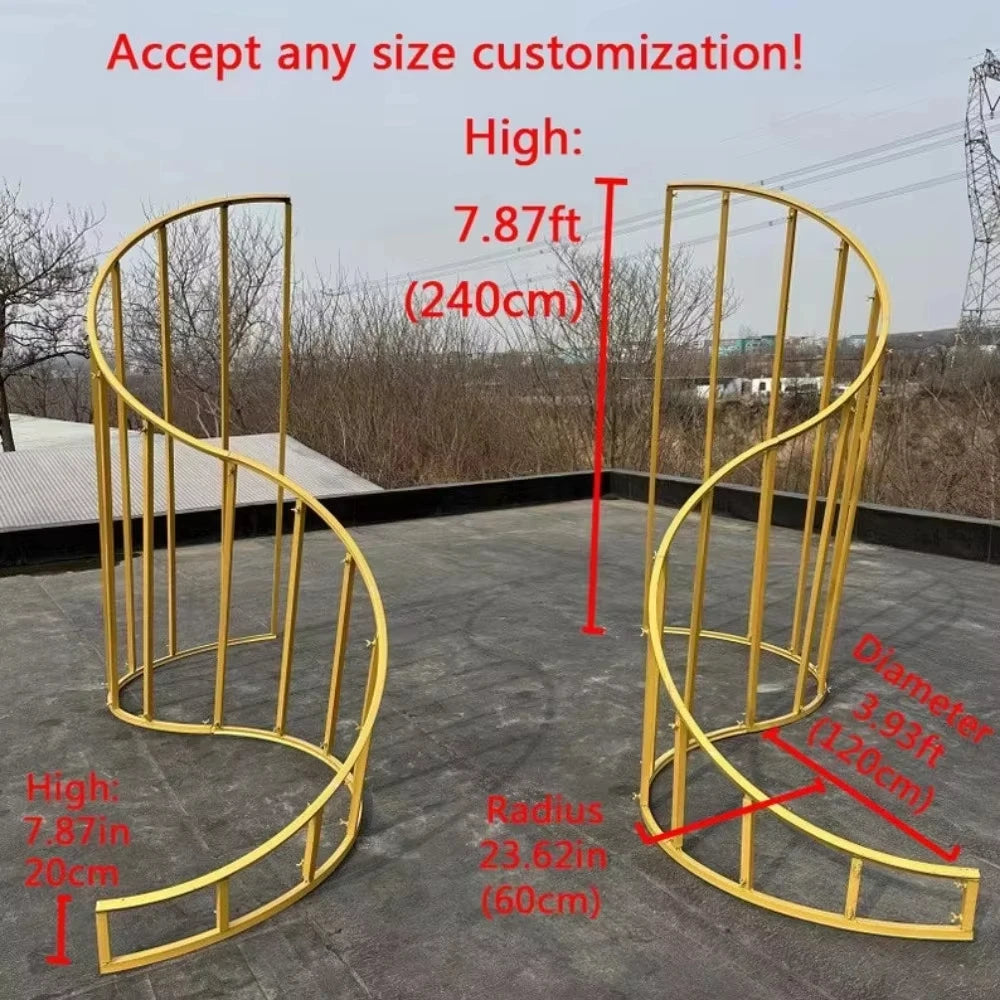 Wrought Iron Wedding Arch  Frame