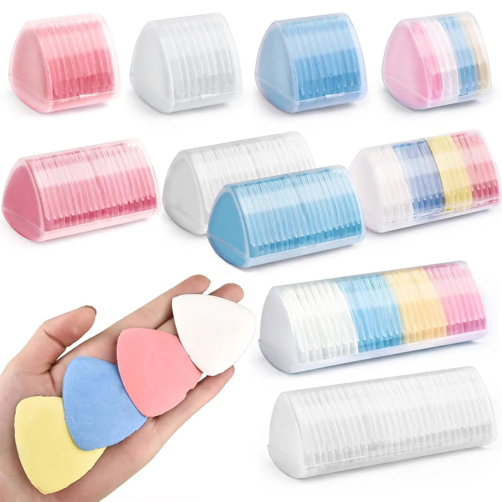 1/10/12/20/30pcs Box Erasable Fabric Chalk Tailoring