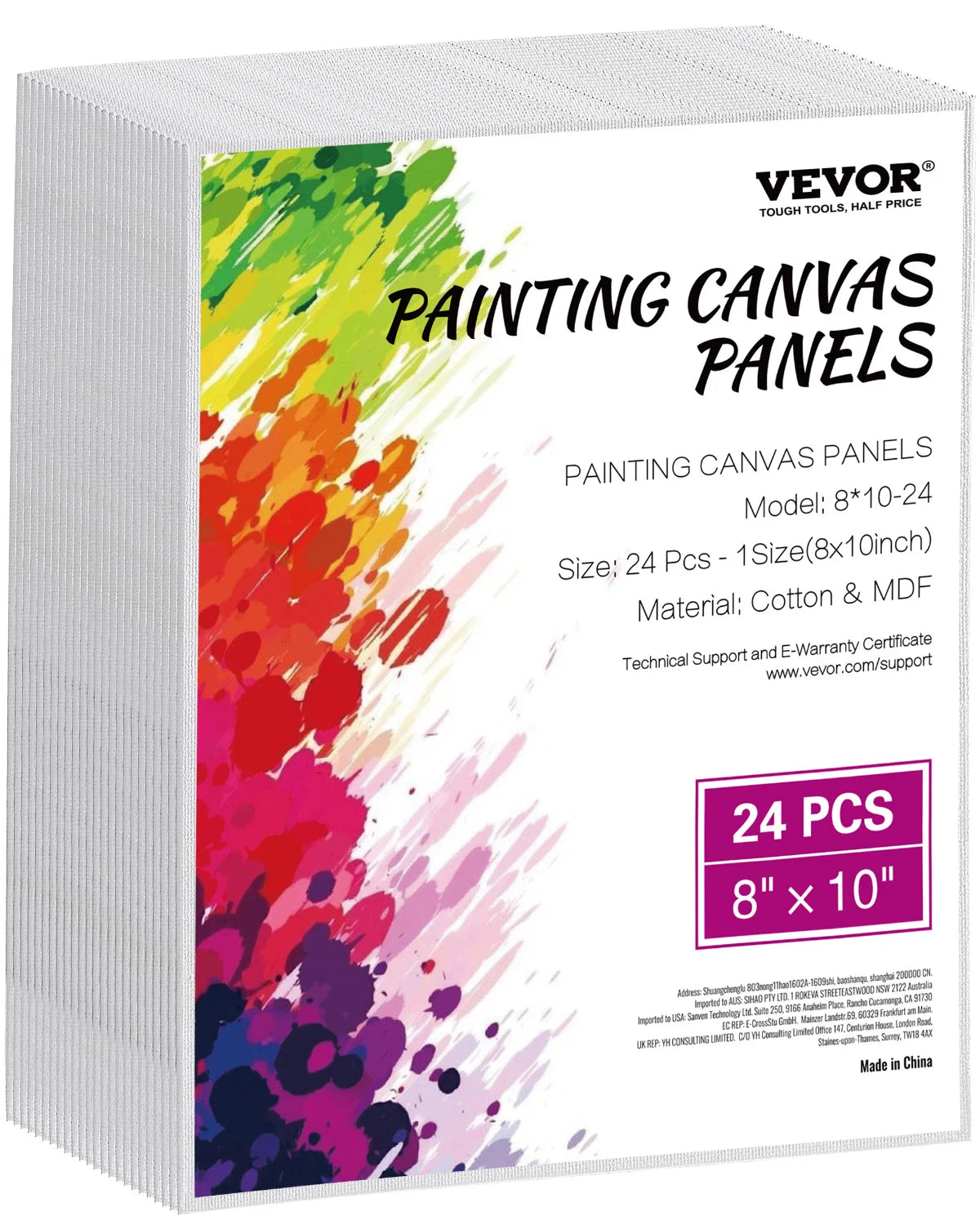 Canvas Boards White Canvas Panels