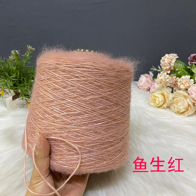 500G/PC Mohair Yarn High Quality Super Soft