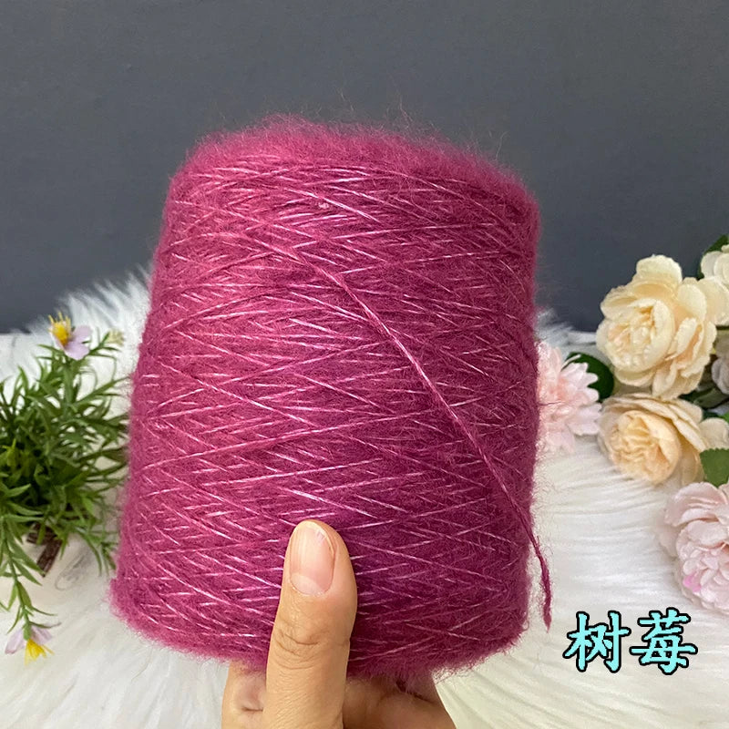 500G/PC Mohair Yarn High Quality Super Soft
