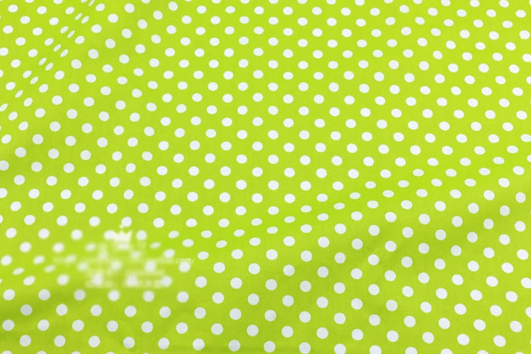 Dot print 100% cotton sold by  meter,