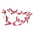 Artificial Burgundy  Berry Garland