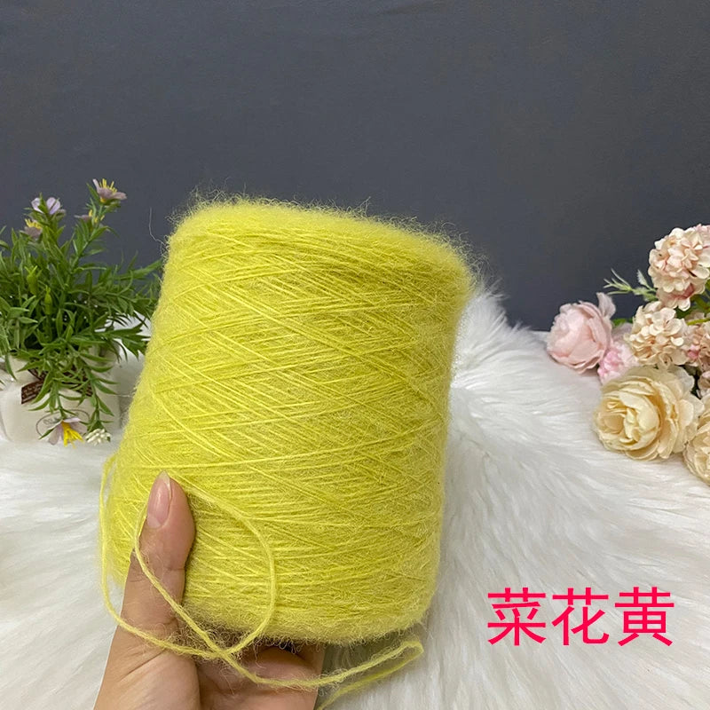 500G/PC Mohair Yarn High Quality Super Soft