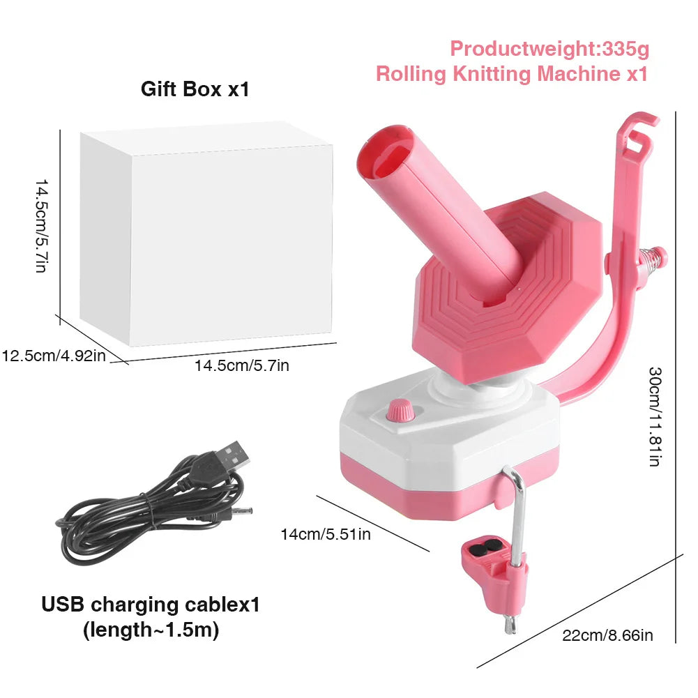 Electric Yarn Ball Winder USB Plug In