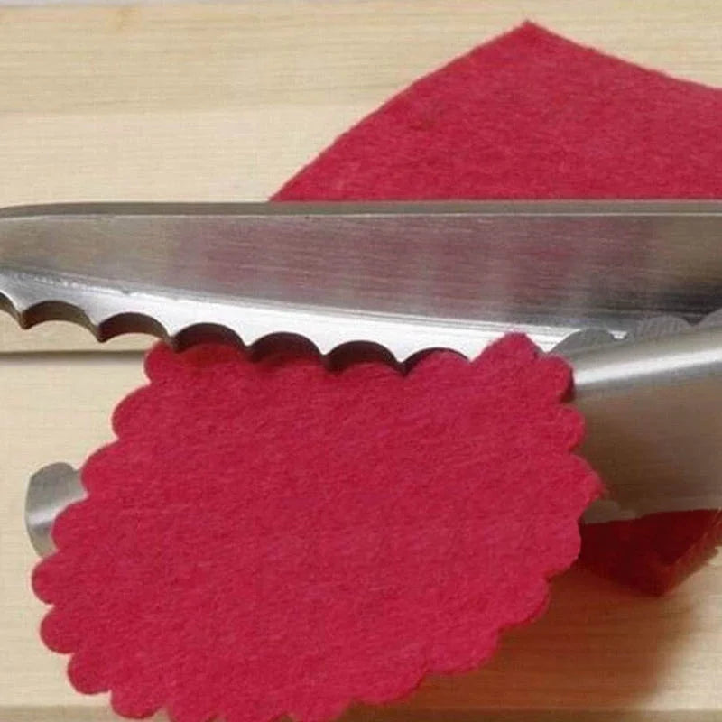 3/5/7mm Wave Lace Dressmaker's Shears Stainless