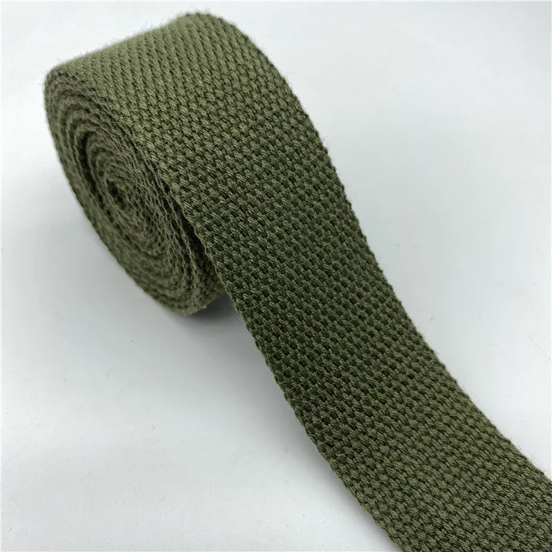 2yards 25mm 30mm 38mm Cotton  Canvas  Webbing