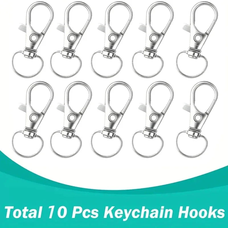 5/10/20PCS Swivel Clasps Lanyard Snap Hooks  Rings