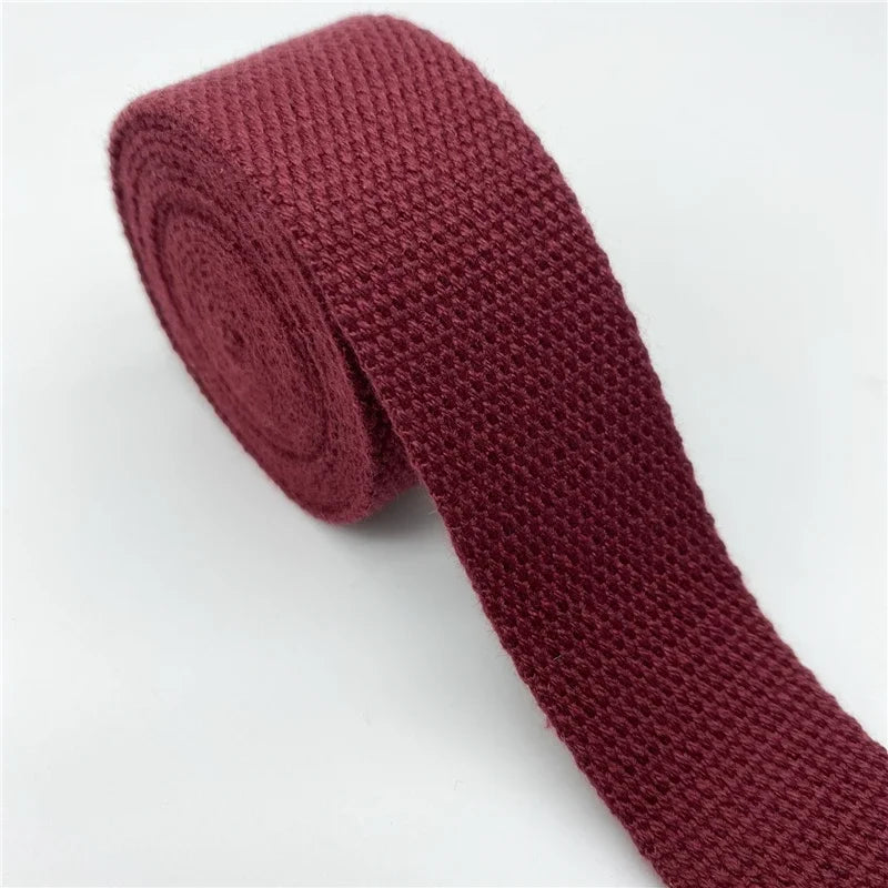 2yards 25mm 30mm 38mm Cotton  Canvas  Webbing
