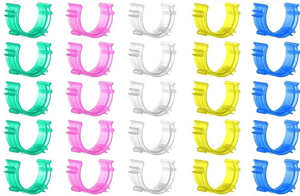 10-50pcs Sewing Bobbin Clips Plastic