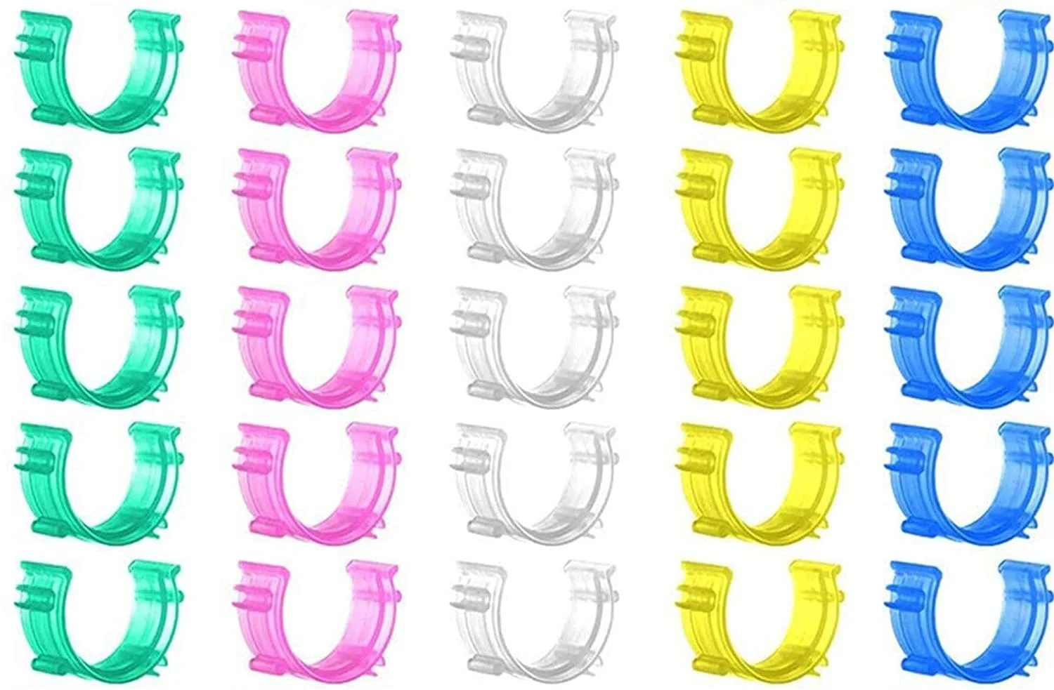 10-50pcs Sewing Bobbin Clips Plastic